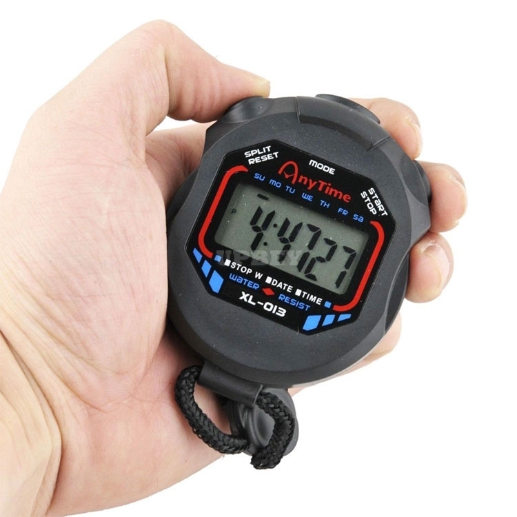 Professional Sports Match Stopwatch Digital Handheld LCD Display Timer Running Sport Run XL-013