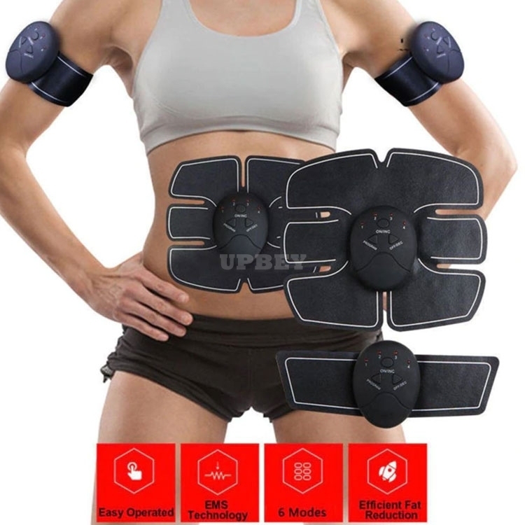 Belt Abdominal Arm Stimulator Fitness Muscle Training AM1088 Device EMS Gym Slimming Exerciser Body Massager Home Gear Wireless