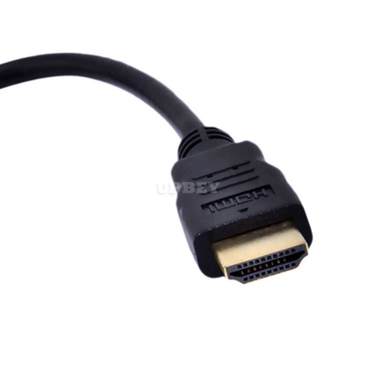 Adapter Cable HD Converter From HDMI Male to VGA Female Ana log Signal + Audio Jack 3,5mm Cable