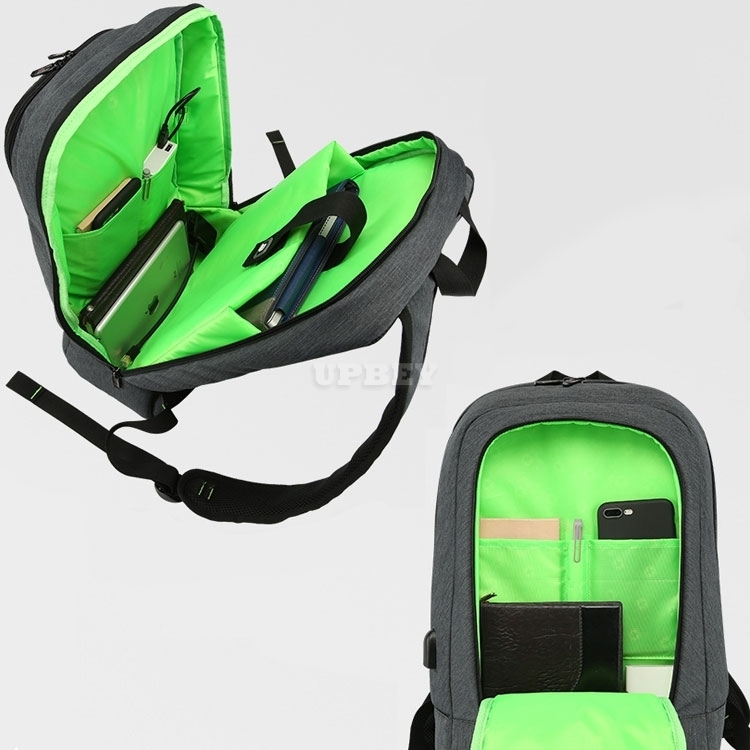 Backpack with Solar Panel USB Charging 15 Inch Laptop Business Waterproof School Bag For Men Women Travel Knapsack Antitheft Smart Shoulder