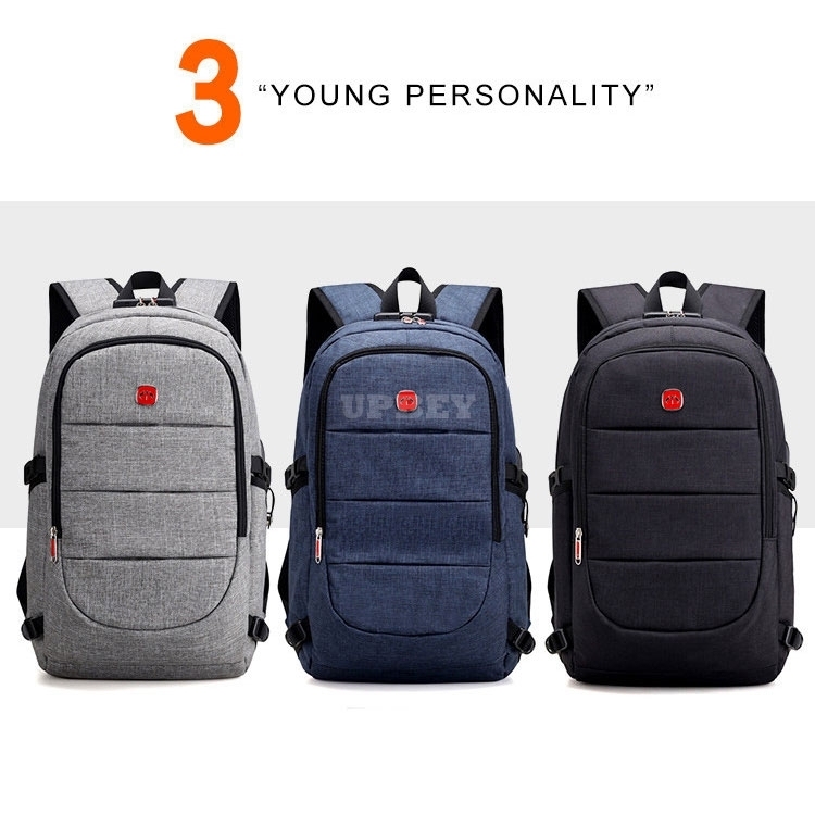 Backpack FL1605 Fashion Smart Bag Casual Waterproof for Laptop Men Women Travel School With USB Charging Anti theft Backpack