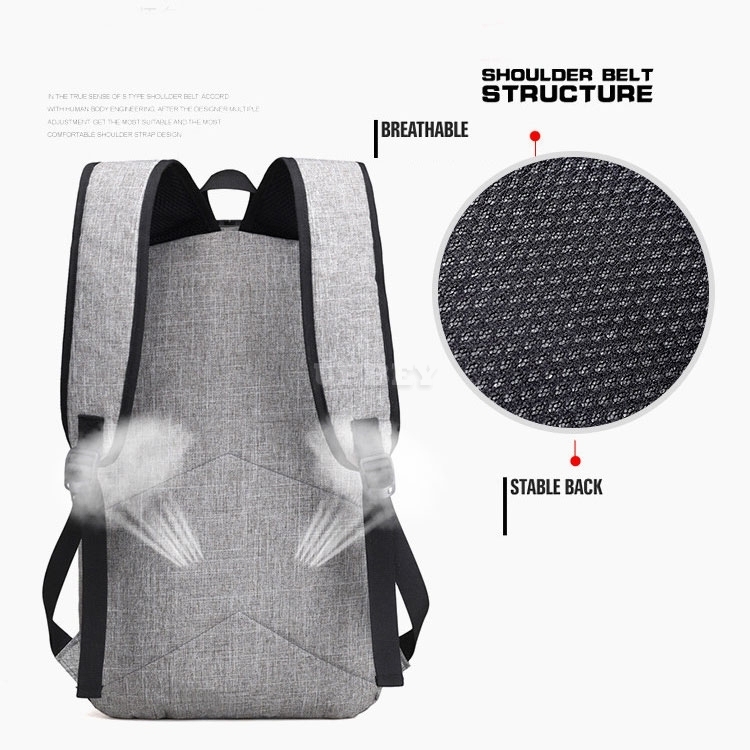 Backpack FL1605 Fashion Smart Bag Casual Waterproof for Laptop Men Women Travel School With USB Charging Anti theft Backpack