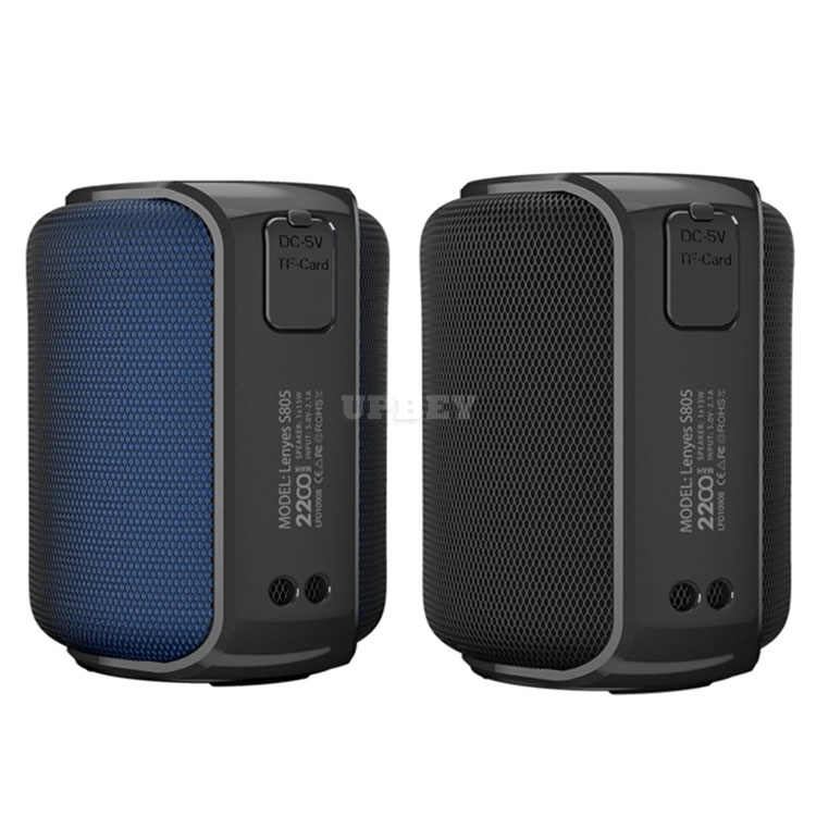 Bluetooth Speakers 5.0 TWS Lenyes S805 Surround Sound 360 Degree Waterproof IPX6 15W Wireless for Outdoor Music Player
