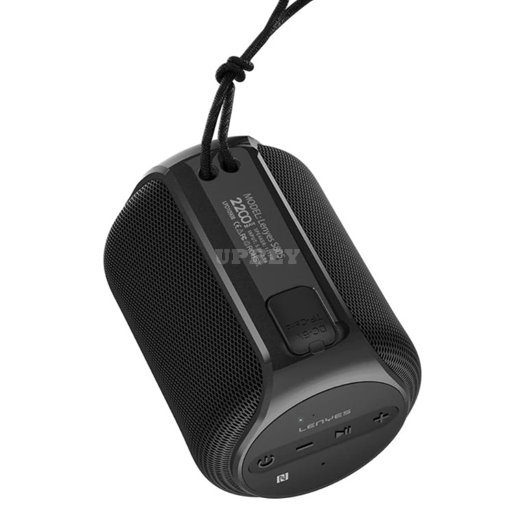 Bluetooth Speakers 5.0 TWS Lenyes S805 Surround Sound 360 Degree Waterproof IPX6 15W Wireless for Outdoor Music Player