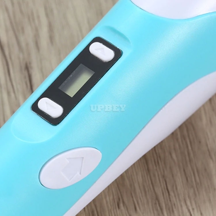 3D Printing Pen LED Screen DIY 100m ABS Filament Creative Toy Gift For Kids Design Drawing School