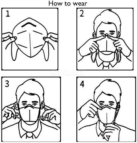Disposable Mask Medical Mask Mouth Face Mask KN95 10pcs