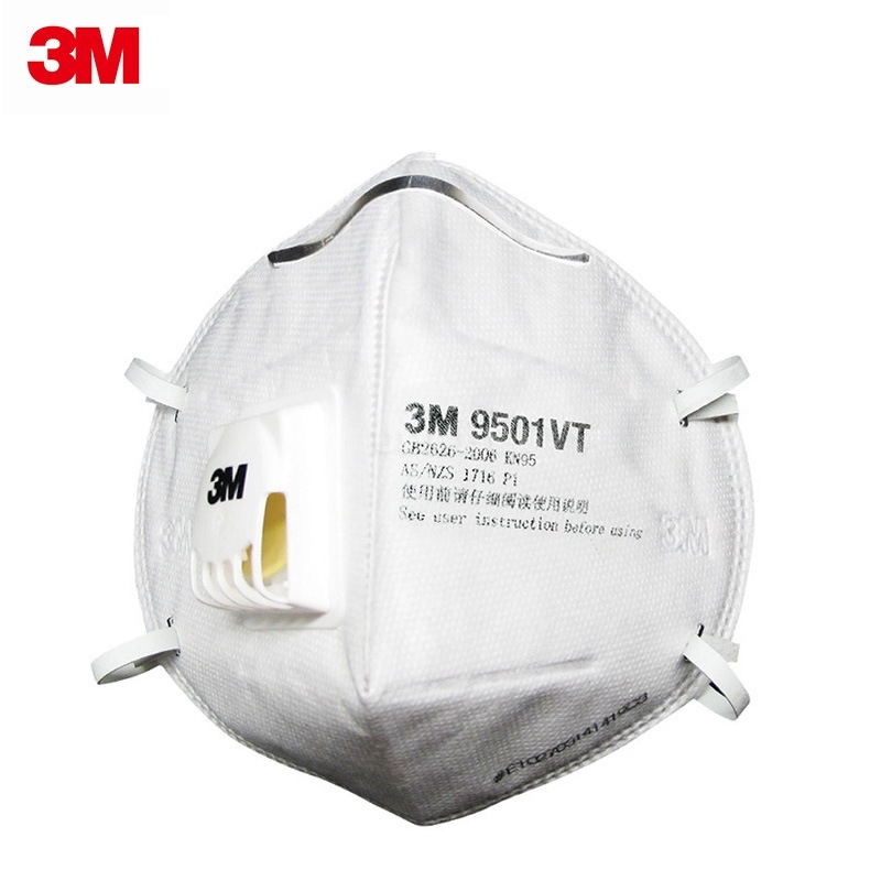 Dust Respirator N95 Breathable 9501VT Pm2.5 Mask with Breathing Valve