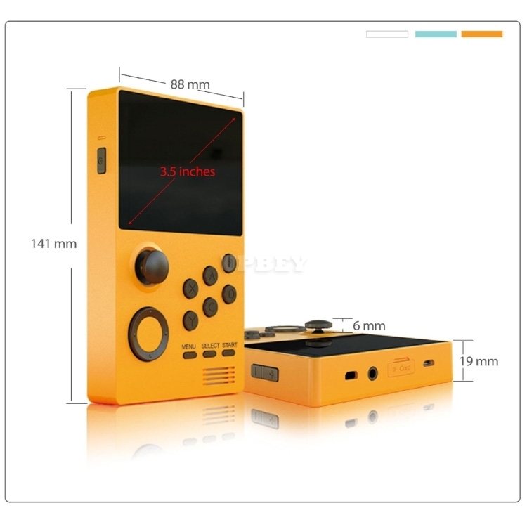 POWKIDDY A19 Arcade Box Mini Handheld Android Super Retro Console IPS Screen built-in 3000+Games 30 3D Games WiFi Download
