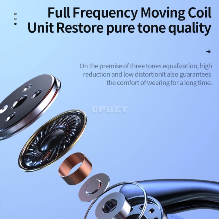 A15-TWS Wireless Sports 8D Headphones Bluetooth 5.0V Running Headsets HiFi TWS Earbuds Sound Auto Pairing Intelligent Noise Reduction