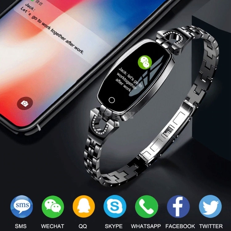 H8 Women Elegant Band Sport Smart Watch Fitness Bracelet Heart Rate Blood Pressure Female Wristband