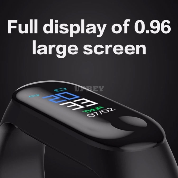 SmartWatch M3 Plus Sport Fitness Wristband Tracker Bracelet Band Heart Rate