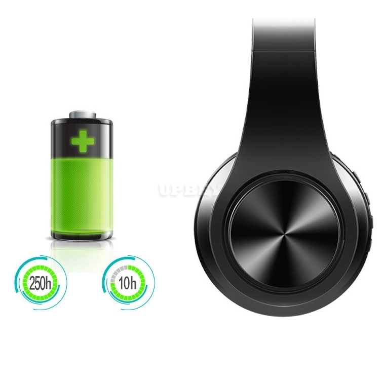 Super Bass BT10 Wireless Headset Bluetooth 5.0 With Mic Reader FM Radio 10h Play Music for Smartphone