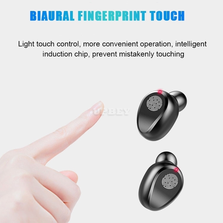 AMOI F9 Wireless Earphone Bluetooth V5.0 TWS Headphone LED Display With 2000mAh Power Bank Headset With Microphone