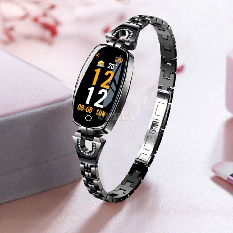 H8 Women Elegant Band Sport Smart Watch Fitness Bracelet Heart Rate Blood Pressure Female Wristband