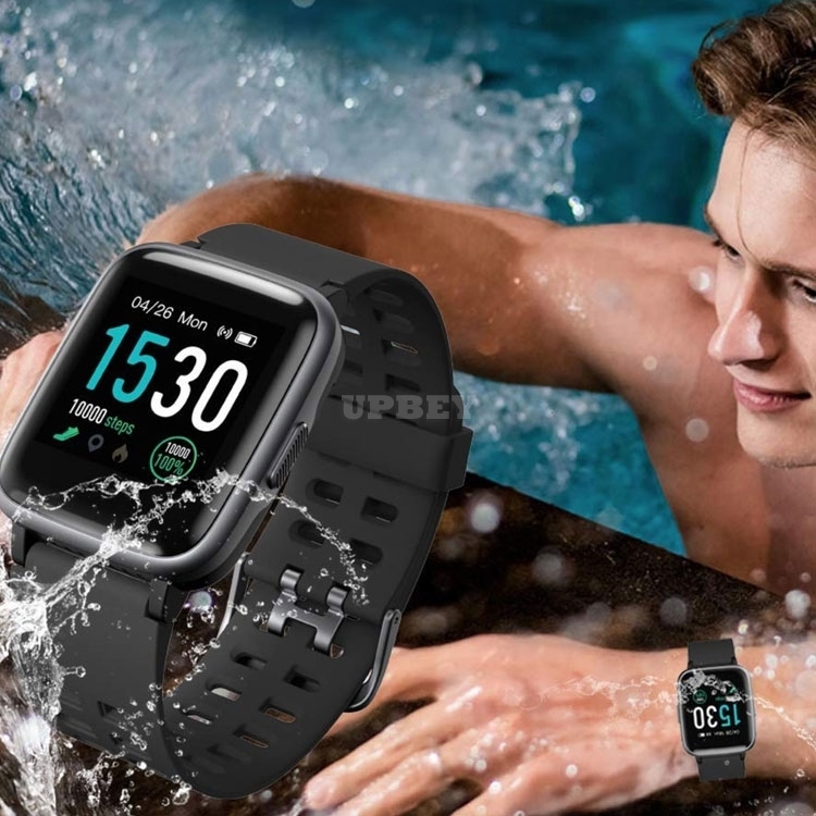 Smart Watch ID205 Touch Screen Sports IP68 Waterproof Heart Rate Sleep Alarm Clock flashlight 1.3inch Display TFT LCD