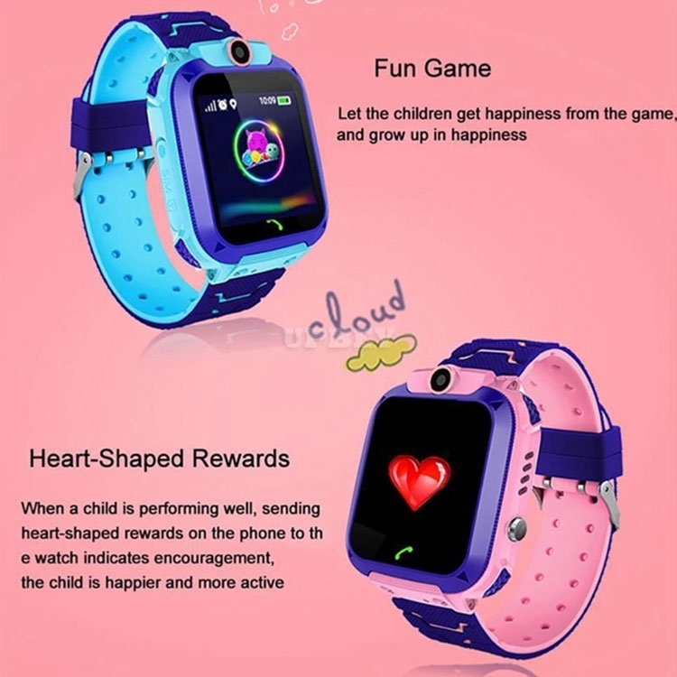 For Kids Q12B Children's Smart Watch Android Wristband Insert Card 2G Waterproof Remote GPS Locator Camera Call Anti-lost