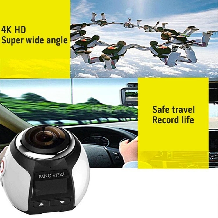 V1 360 Degree Panorama Sport Action Camera Wifi Mini 2448*2448 Ultra HD Driving VR 4k