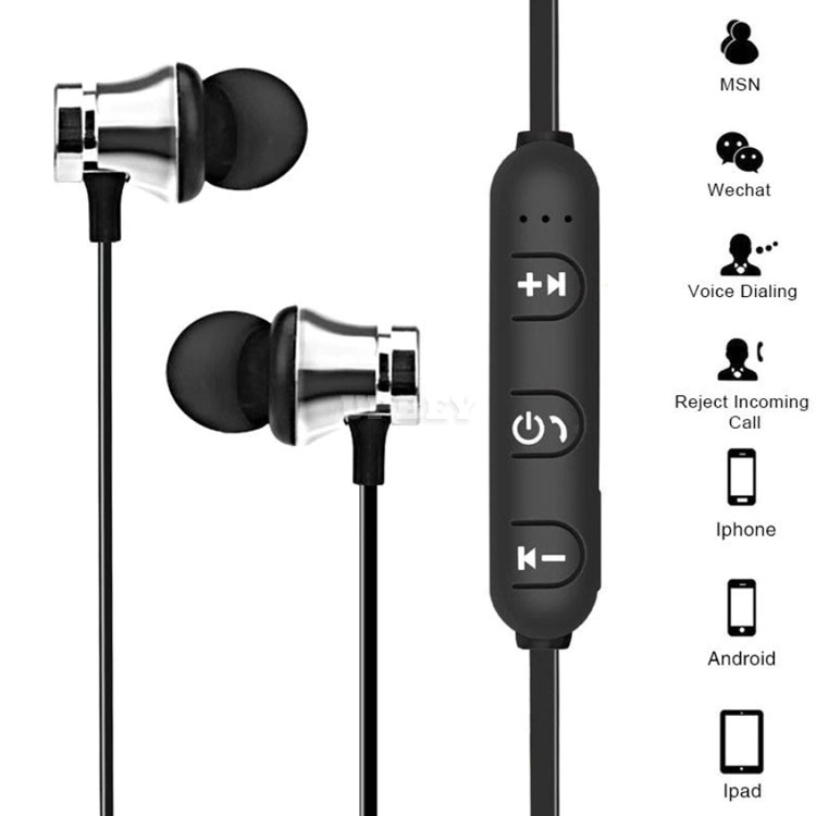 XT11 Wireless Magnetic Earphone Bluetooth In-Ear With Mic Sports Waterproof Music Earplugs Headset for Smartphone
