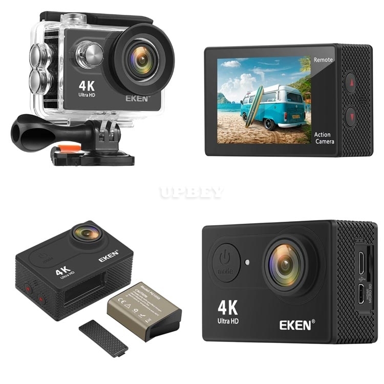EKEN H9R 4K Sport Action Camera WiFi 2.0" 170D Underwater Waterproof Helmet Video Recording Ultra HD 4K / 30fps
