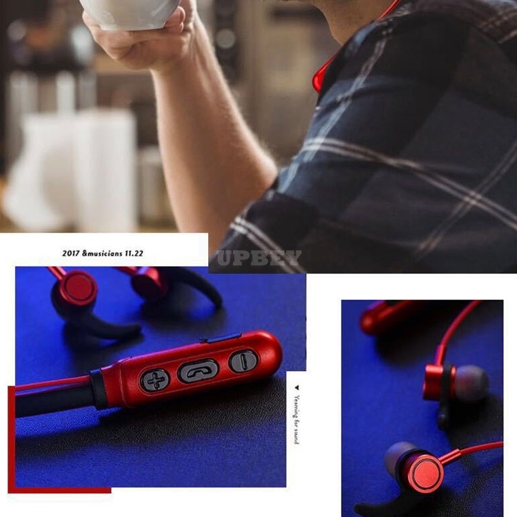 M9 Long Time Battery Magnetic Earphone Bluetooth In-Ear Sports Mic Waterproof Earplugs Headset for Smartphone