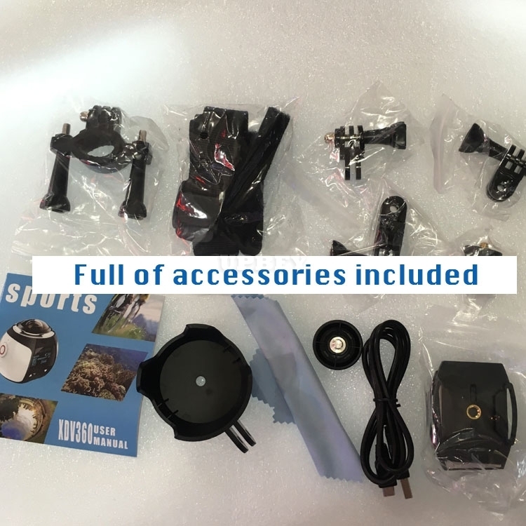 V1 360 Degree Panorama Sport Action Camera Wifi Mini 2448*2448 Ultra HD Driving VR 4k