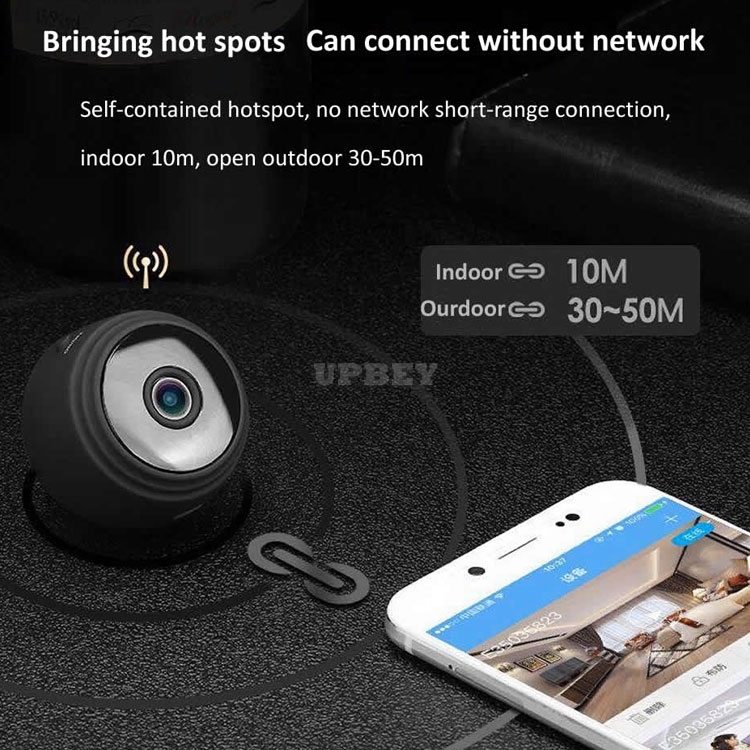 A9 Wifi Micro Camera IP Full HD 1080P Night Vision Motion Detection & Infrared Security Spy