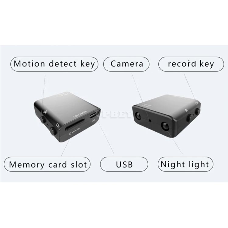 Mini Camera Smallest 1080P Full HD IR-CUT Infrared Night Vision Micro Cam Motion Detection DV Security