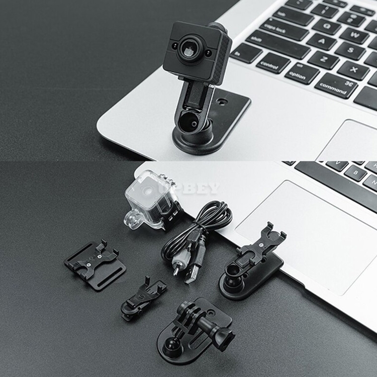 SQ12 Mini Sports Action Camera - FHD Resolutions,Loop-Cycle Recording, Motion Detection, Night Vision