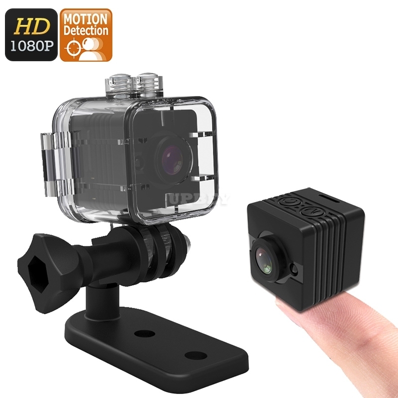SQ12 Mini Sports Action Camera - FHD Resolutions,Loop-Cycle Recording, Motion Detection, Night Vision