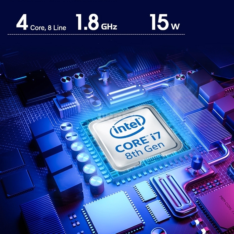 Mini Computer Desktop PC Gaming Office i3 i5 i7 SSD Wifi Intel 8th Gen. 15W USB 3.0 DDR4 Win 10 HDMI LAN VGA