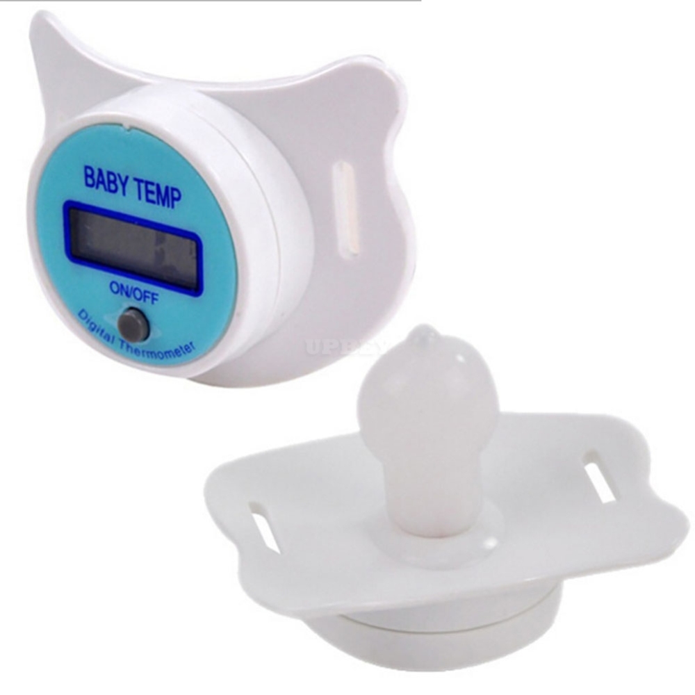 Creative Baby LCD Digital Mouth Nipple Thermometer Pacifier Health Monitor