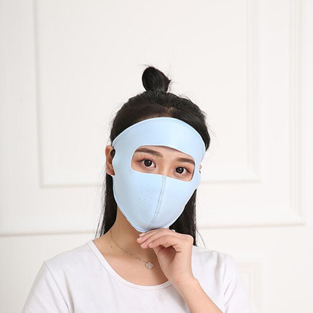 Unisex Korean Style Cycling Breathable Respirator Outdoor Mask blue