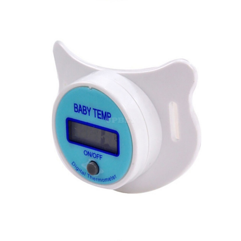 Creative Baby LCD Digital Mouth Nipple Thermometer Pacifier Health Monitor