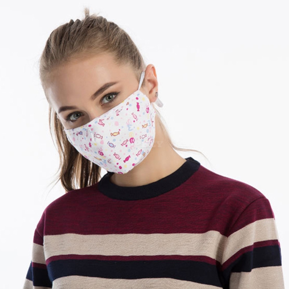 PM2.5 Anti-haze Mask Men Women Riding Autumn Winter Cotton Breathable Dust-proof Mask