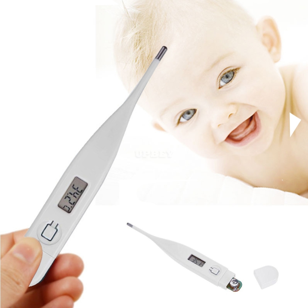 Baby Infant Kids Digital Electronic Thermometer for Home Supplies white