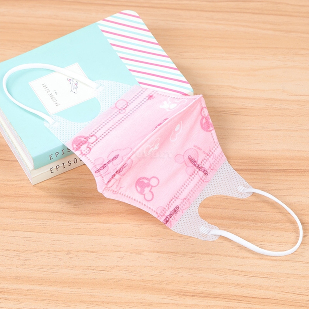 5pcs/set Children Face Mask 0-3years Kid Mouth-muffle Disposable Anti-haze Anti-dust Breathable Baby Mouth-muffle F
