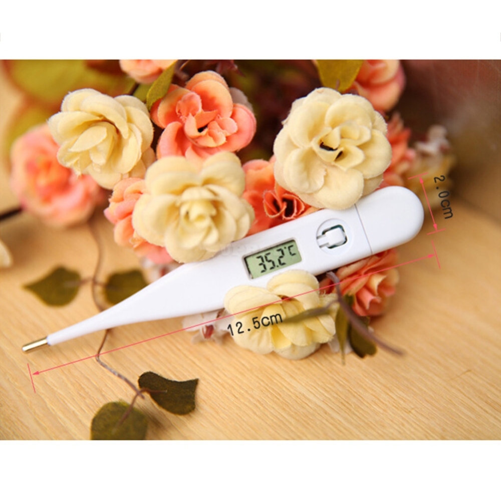 Baby Infant Kids Digital Electronic Thermometer for Home Supplies white