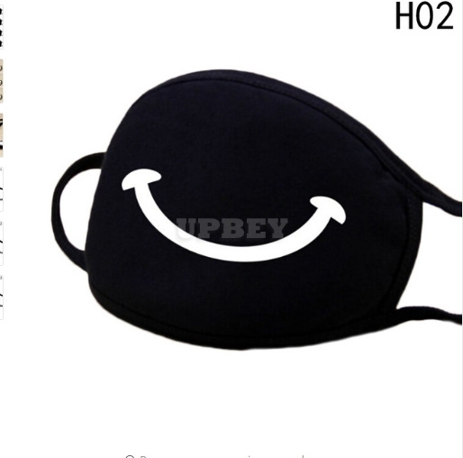 Cute Cartoon Washable Sunscreen Dust Haze Proof Mask 22