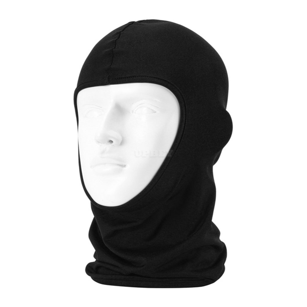 Cycling Mask Helmet Inner Liner Mask Dust Hood Multi-functional Head Cover black_One size