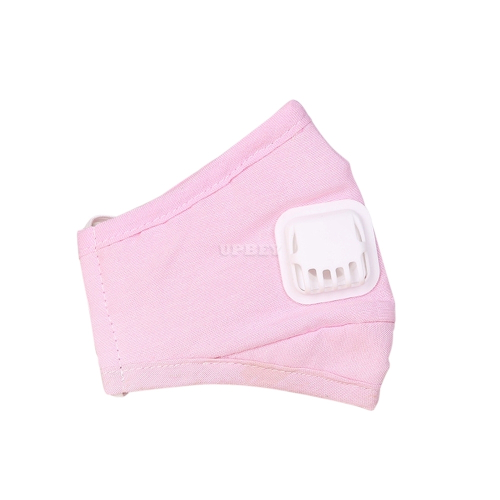 Winter Plaid Printing Anti-smog Pm2.5 Respirator Valve Mask