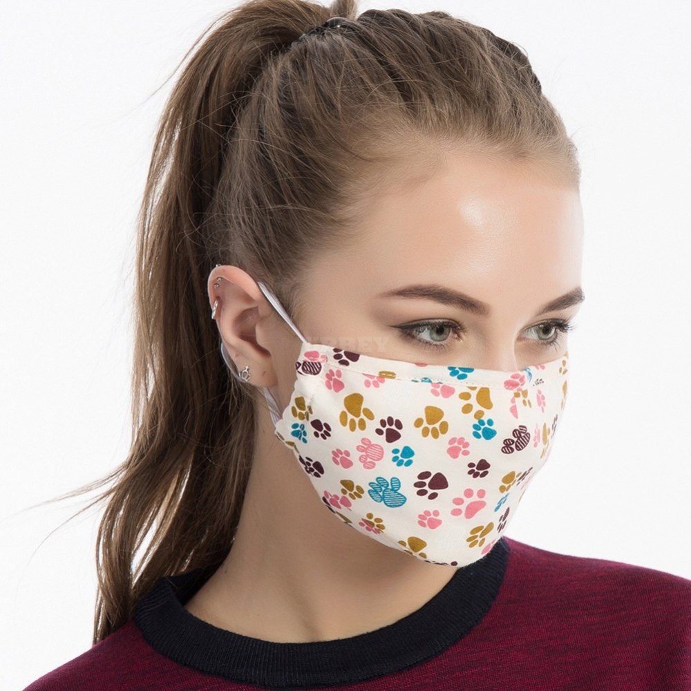 PM2.5 Anti-haze Mask Men Women Riding Autumn Winter Cotton Breathable Dust-proof Mask