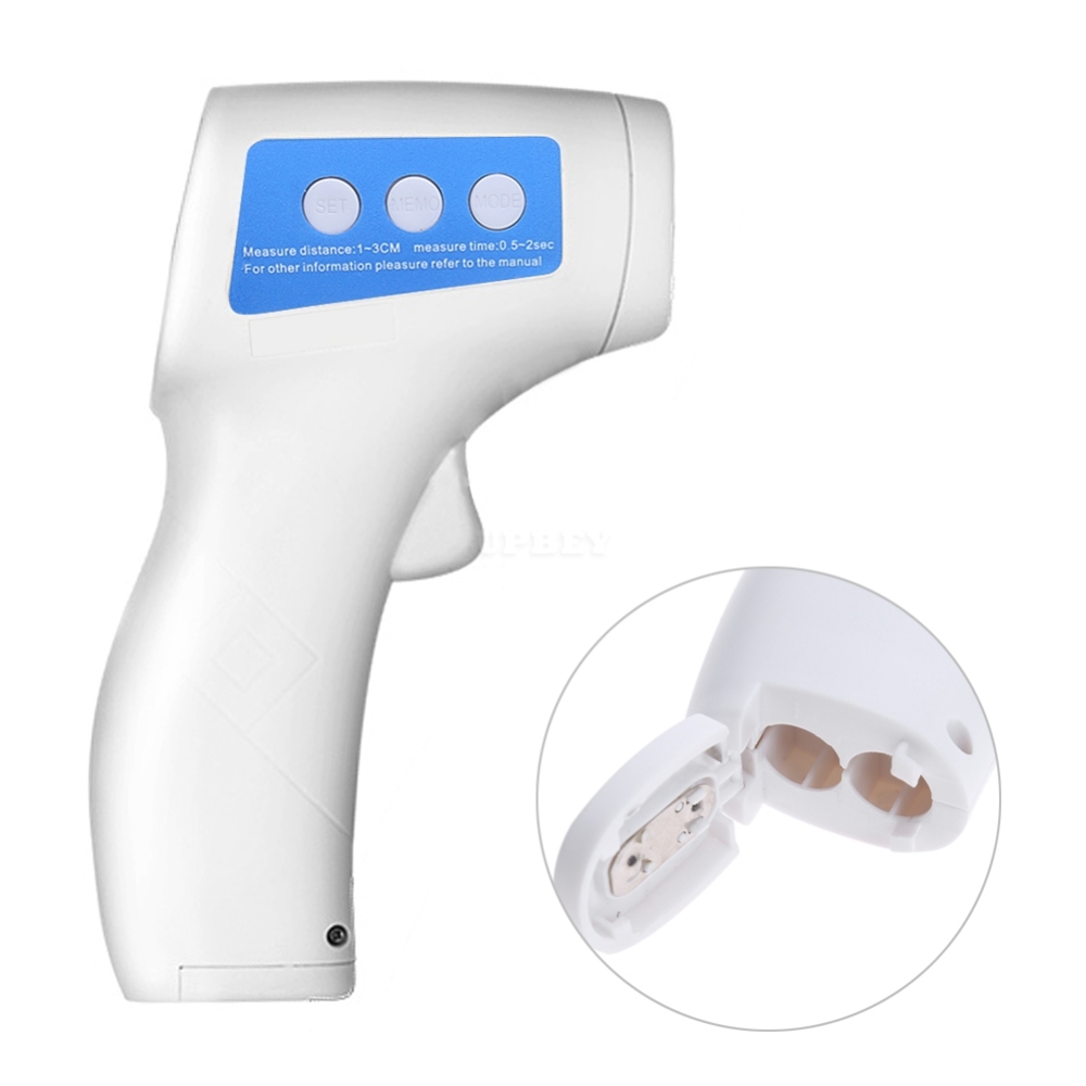 Baby Infrared Electronic Temperature Thermometer Baby Child Home Medical High Precision Dual-use Temperature Tools white