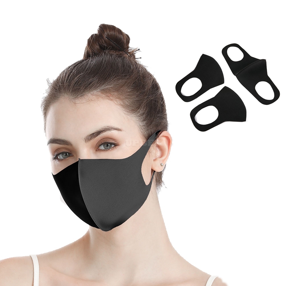 Adult Protective Mask Droplets Resistant PET Breathable Anti-fog Double Sided Mask Pink