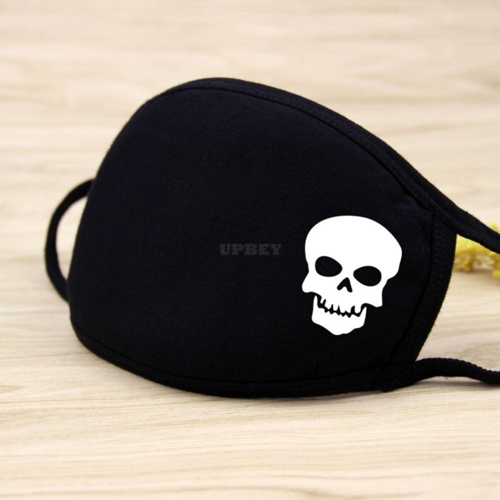 Riding Cotton Mask Dust-proof Facial Mouth Protection Fashion Men Women Black Mask KZ-2012