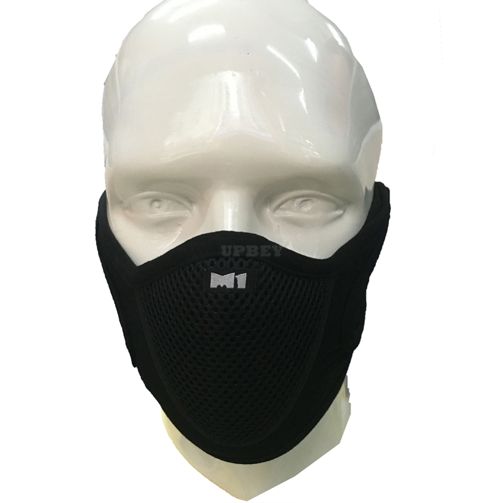 Outdoor Cycling Mask Anti-dusk Wind Proof Anti Pollution Breathable black_One size