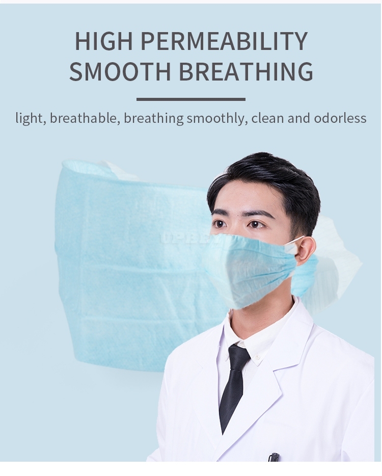 50pcs/Box Dustproof Masks Disposable Masks 4 Layers Ordinary Daily Protective blue_50pcs/box