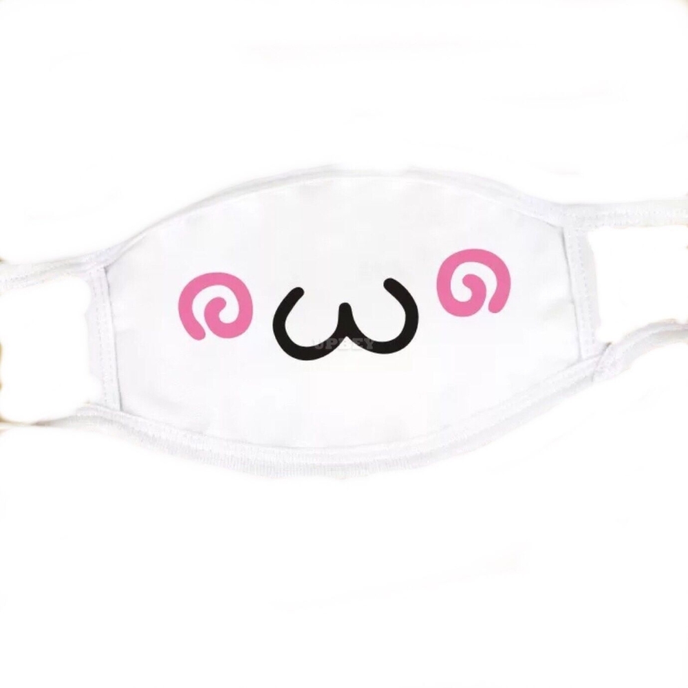 Cute Cartoon Washable Sunscreen Dust Haze Proof Mask 8