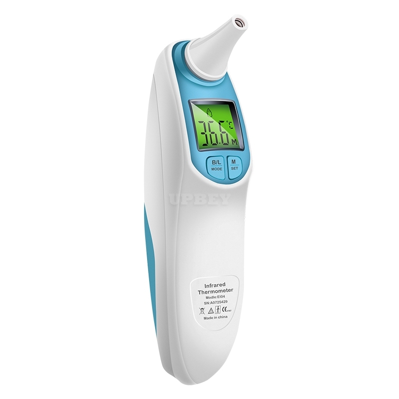 Home Electronic Digital Ear Forehead Infrared Thermometer for Baby Kids  blue