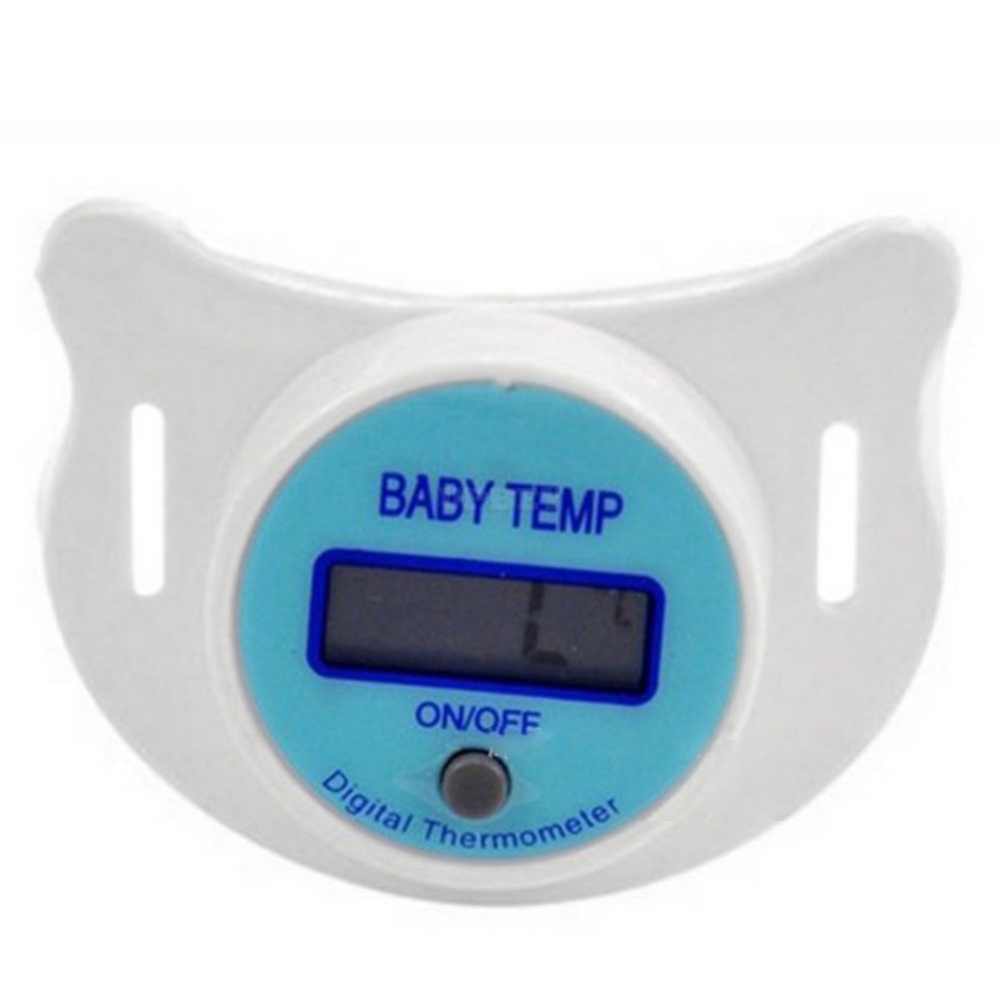 Creative Baby LCD Digital Mouth Nipple Thermometer Pacifier Health Monitor