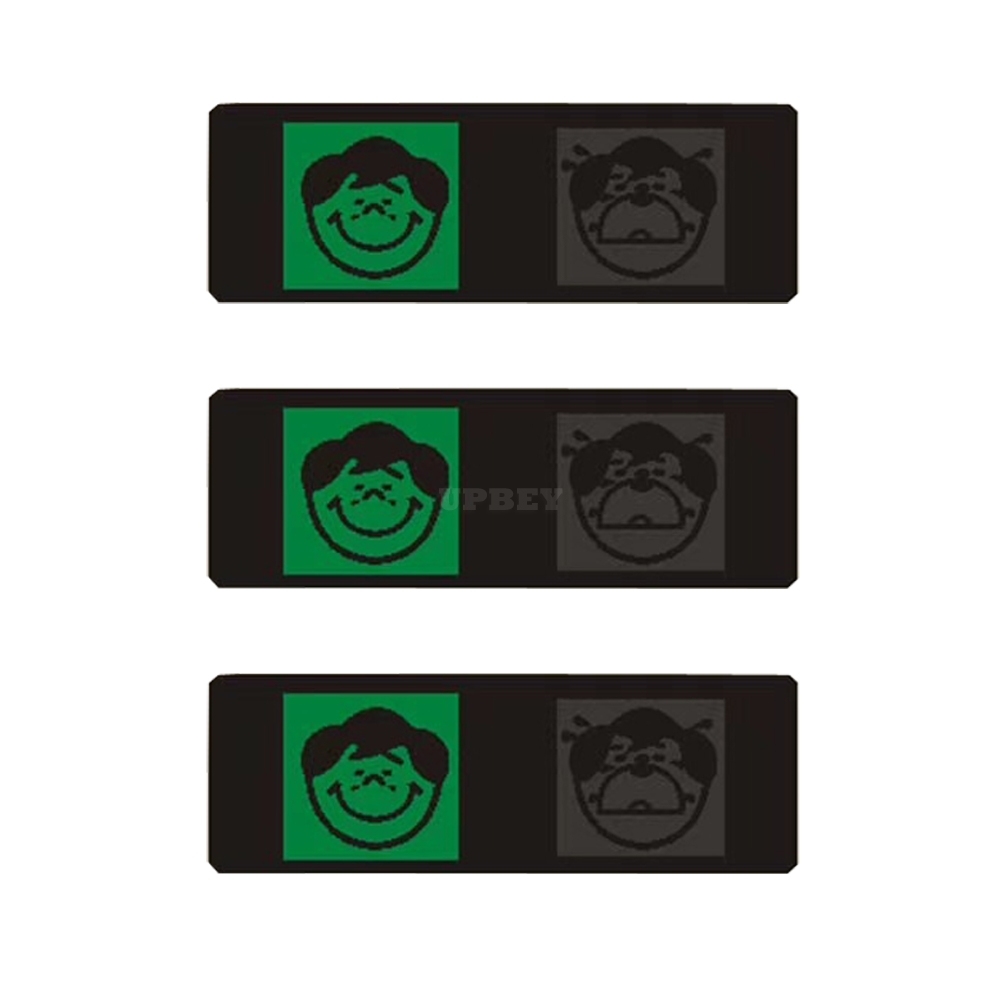 Smart Body Temperature Measurement Test Sticker LCD Display Thermometer Tablet Detection black